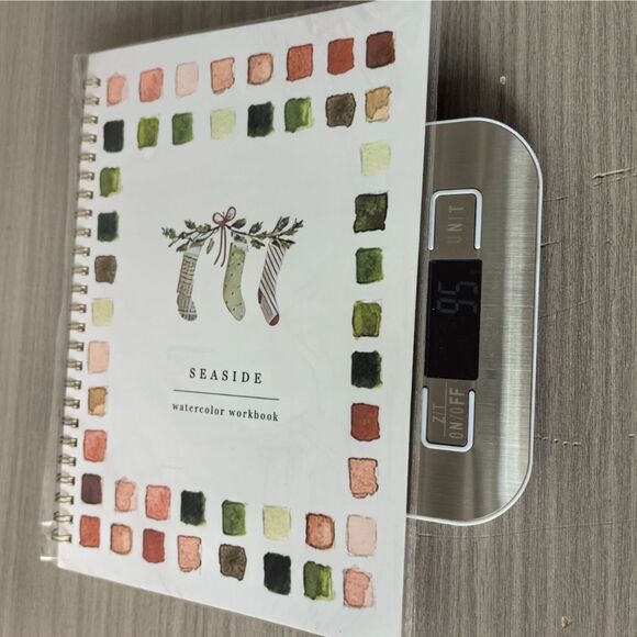 Seaside Watercolor Workbook – Step-by-Step Holiday Painting Guide - Picture 1 of 1